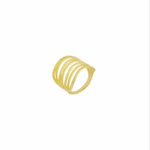 Anel 7 Elos Dourado
