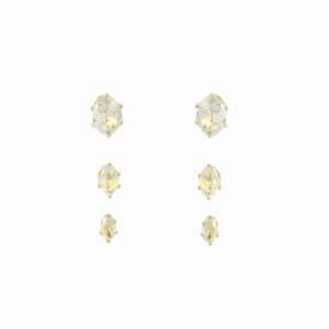 Brinco Trio Zircônia Navente