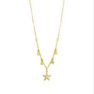 Gargantilha Choker Estrela do Mar