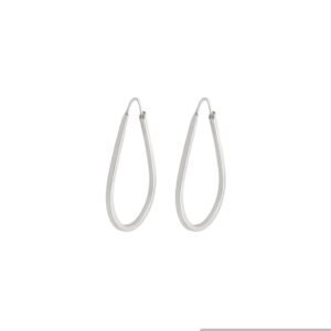 Brinco Argola 18x29mm Prata 925