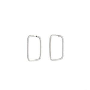 Brinco Argola 25x25mm Prata 925