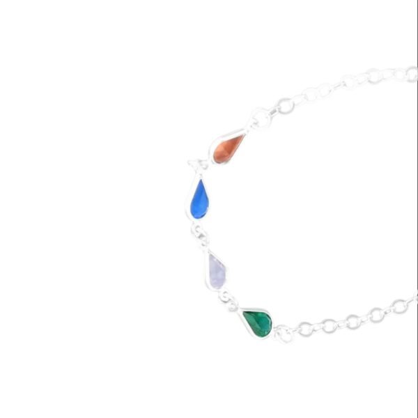 Pulseira 4 Gotas Prata 925 - Imagem 2